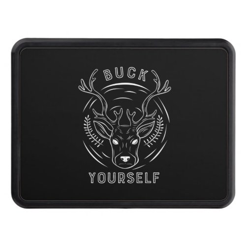 Buck Hunting Yourself Hitch Cover