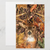 Buck in Camo White Tail Deer (Front/Back)