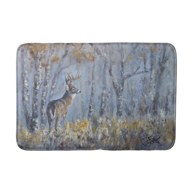 Buck Meadow Bath Mat (Front)