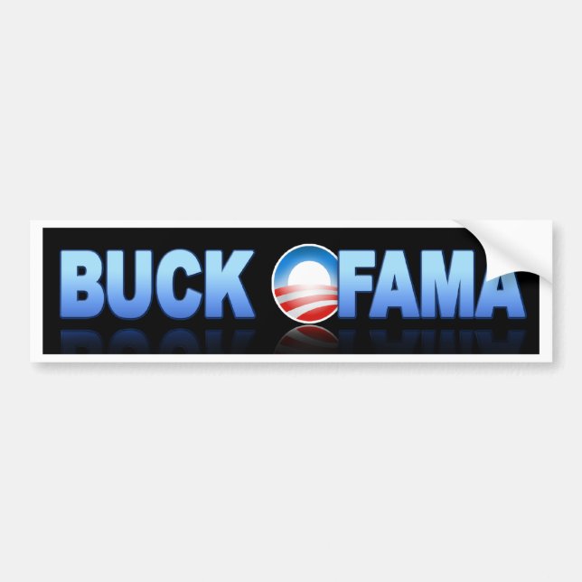 Buck Ofama - Obama Bumper Sticker (Front)