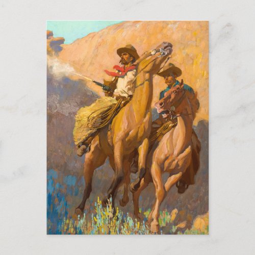 Buck Peters Ranchman by Maynard Dixon Postcard