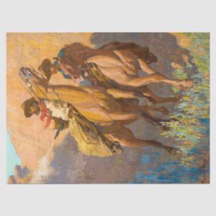 Buck Peters, Ranchman by Maynard Dixon Tissue Paper