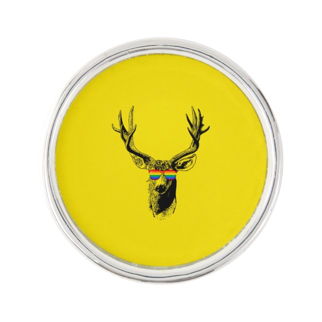 BUCK PRIDE LAPEL PIN (Front)