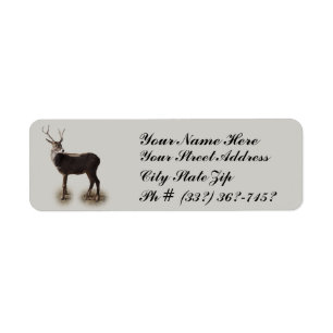 BUCK-RETURN ADDRESS  LABEL