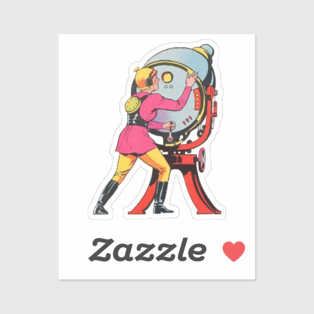 Buck Rogers 1930s Sticker (Sheet)