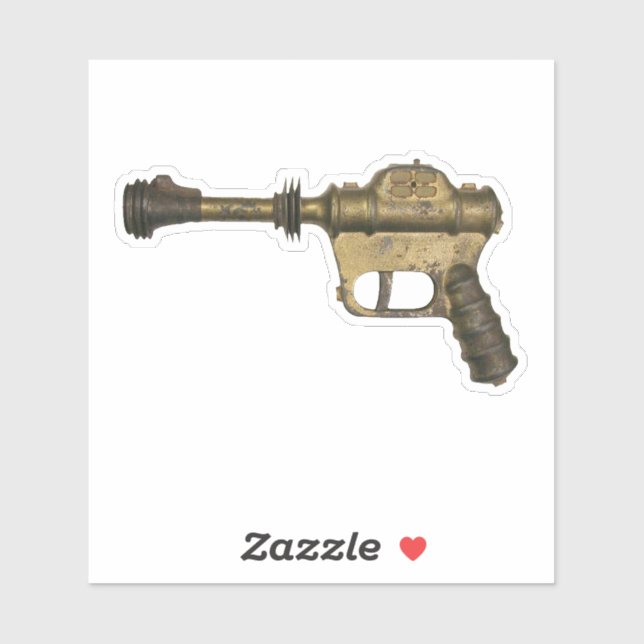 Buck Roger's Disintegrator Pistol Sticker (Sheet)