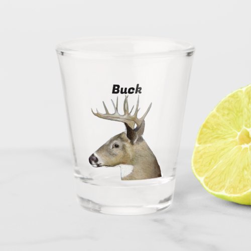 Buck Shot Glass