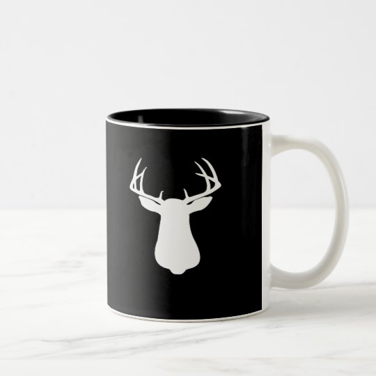BUCK SILLHOUETTE Two-Tone COFFEE MUG