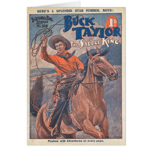 Buck Taylor - Vintage Dime Western Comic (Front)