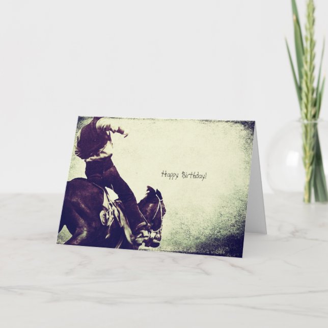 Buckaroo, Birthday Card (Front)