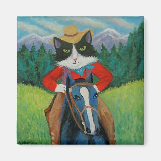 Buckaroo Magnet (Front)