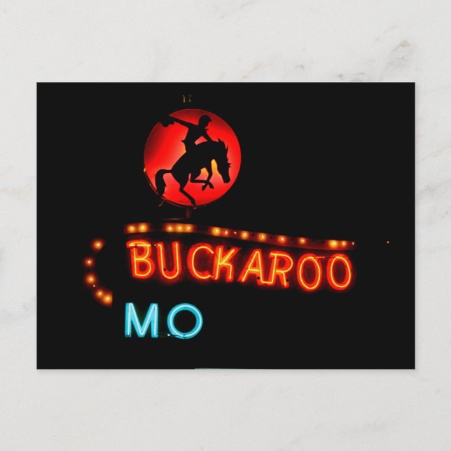 Buckaroo Motel, Tucumcari, New Mexico Postcard (Front)