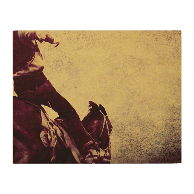 Buckaroo Wood Wall Art (Front)