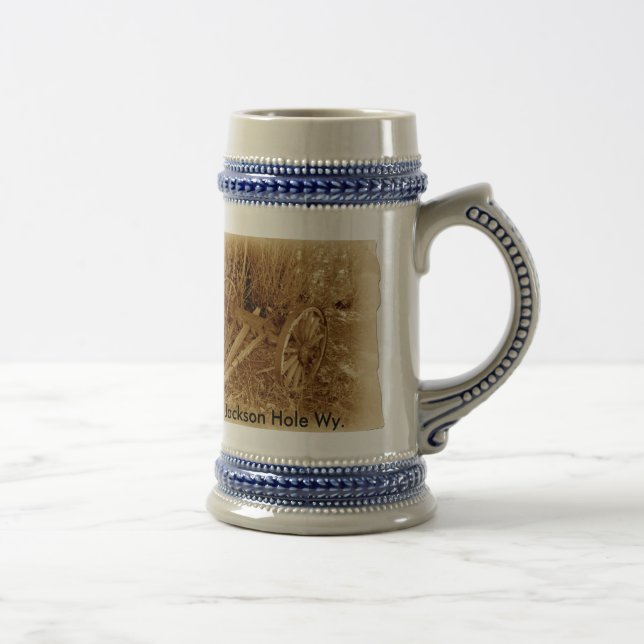 buckboard2, Jackson Hole Wy. Beer Stein (Right)