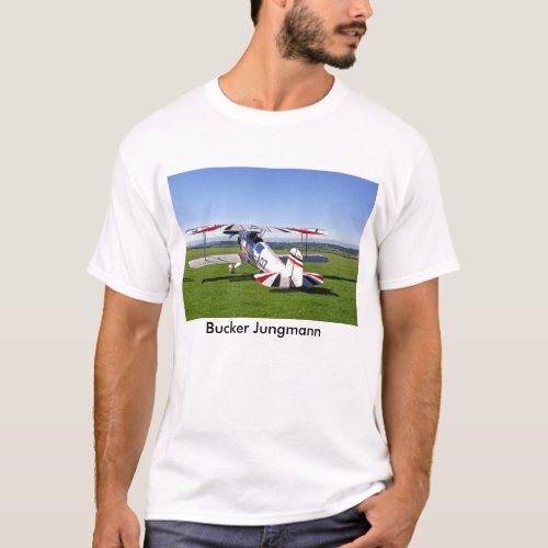 Bucker Jungmann Bi_plane T_Shirt