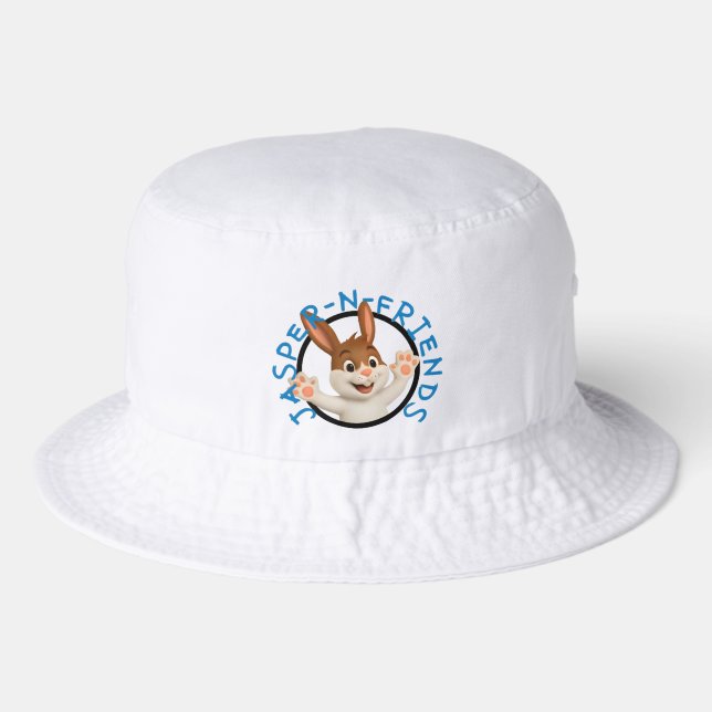 Bucket Hat Jasper-n-friends (Front)