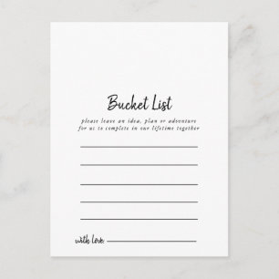 Bucket List Cards