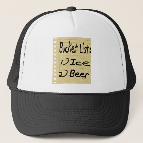 Bucket List Trucker Hat