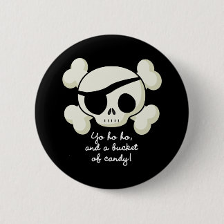 Bucket of Candy Pirate Button