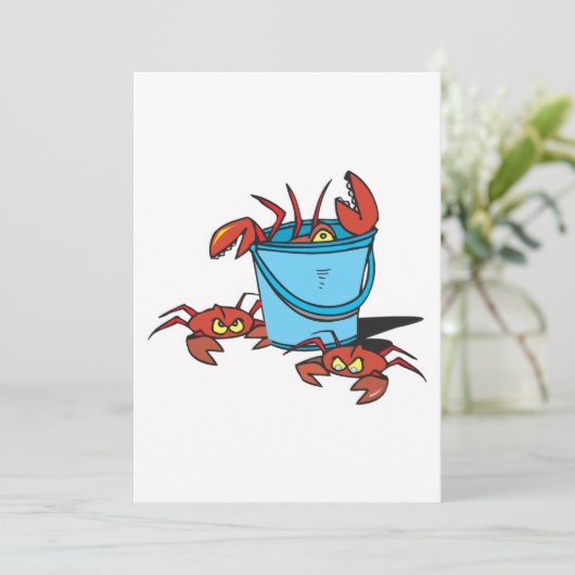 bucket of crabs (Standing Front)