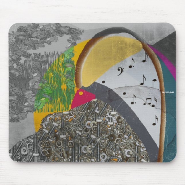 Bucket spill mouse pad (Front)