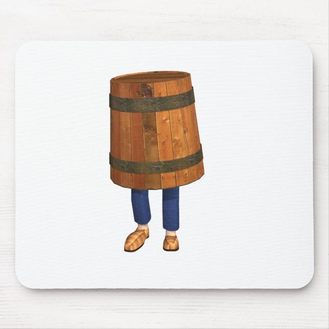 bucketman mouse pad (Front)