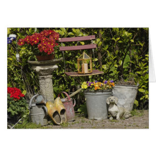 Buckets, shoes, and flowers, Zaanse Schans, Cards