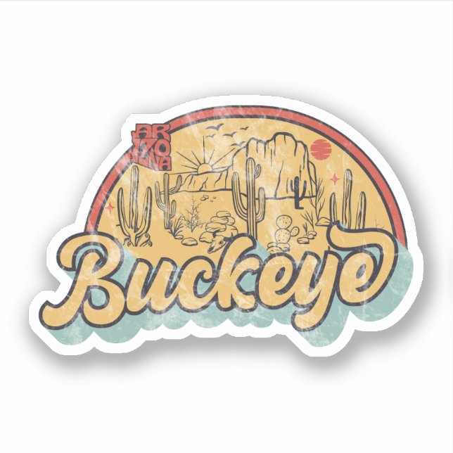 Buckeye, Arizona Sticker (Front)