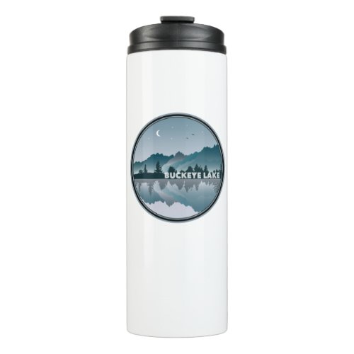 Buckeye Lake Ohio Reflection Thermal Tumbler