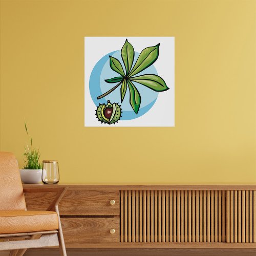 Buckeye Plant Poster