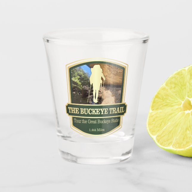 Buckeye Trail (B) Shot Glass (Front)