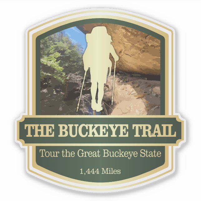 Buckeye Trail (B) Sticker (Front)