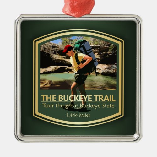 Buckeye Trail PF Metal Ornament