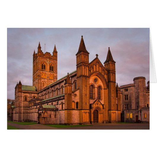 Buckfast Abbey blank notelet / card (Front Horizontal)