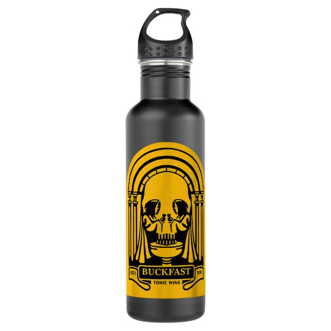 Buckfast Tonic Wine Stainless Steel Water Bottle (Front)