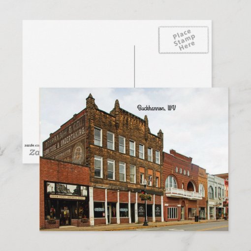 Buckhannon, West Virginia Postcard Zazzle