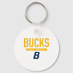 Buckhorn Bucks Logo Field Hockey Hs Keychain