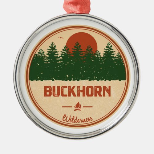 Buckhorn Wilderness Metal Ornament
