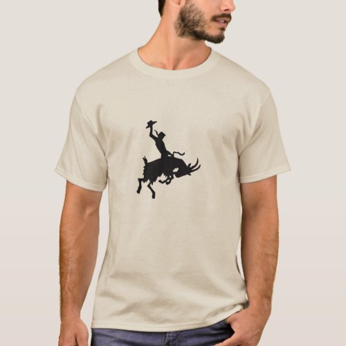 Bucking Bronco Billy Goat T_Shirt