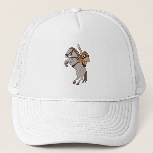 Bucking Bronco Cowboy Trucker Hat