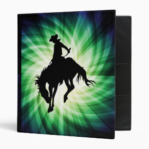 Bucking Bronco; Rodeo; Cool Binder