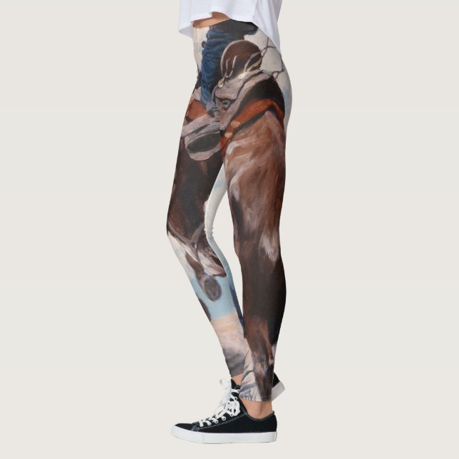 Bucking by Newell Convers Wyeth Leggings (Left)