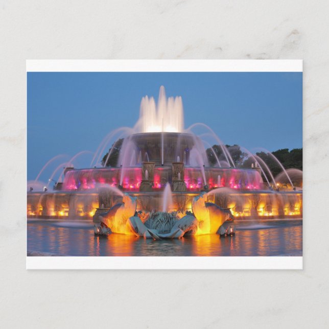 Buckingham Fountain 01.JPG Postcard (Front)