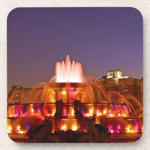 Buckingham Fountain Beverage Coaster