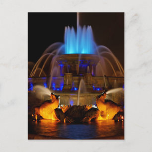 Buckingham Fountain - Blues Postcard