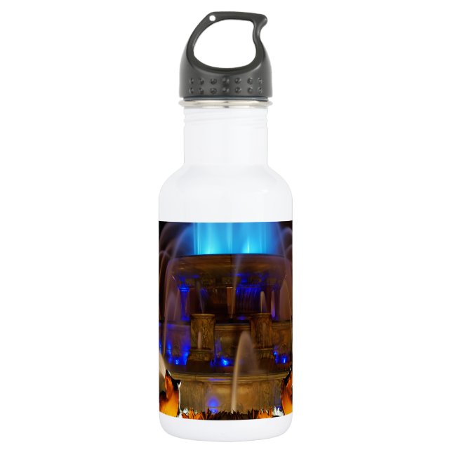Buckingham Fountain - Blues Water Bottle (Front)