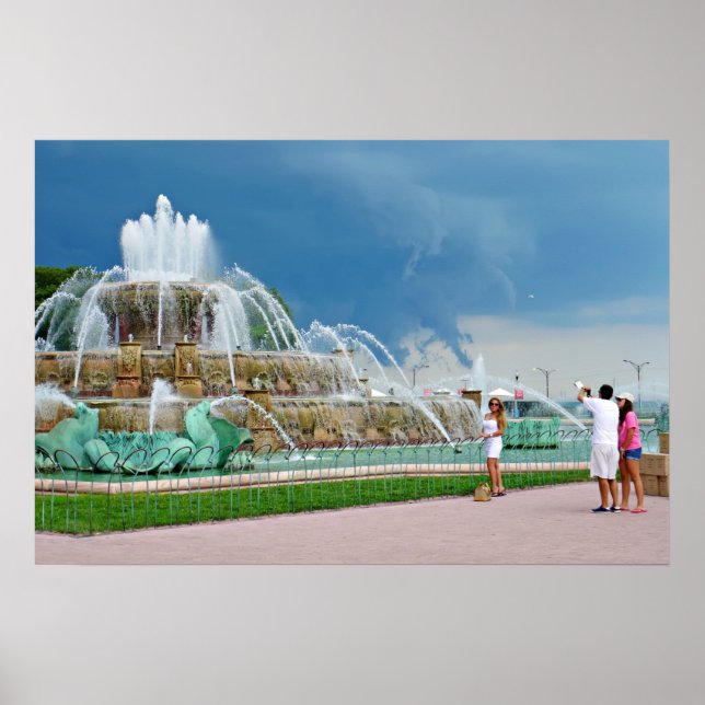 Buckingham Fountain Poster (Front)