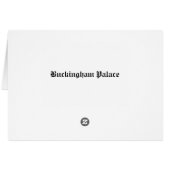 Buckingham Palace Cards (Back Horizontal)