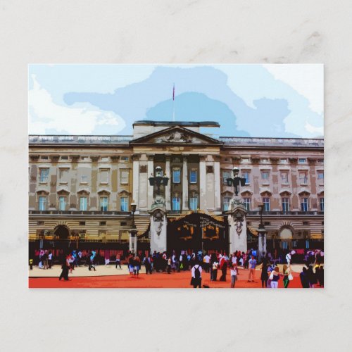 Buckingham Palace in London UK Postcard