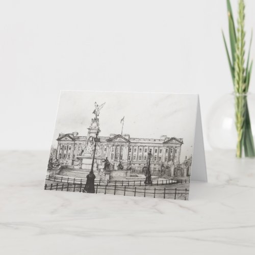 Buckingham Palace London2006 Card